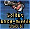 Soldat lance-missiles