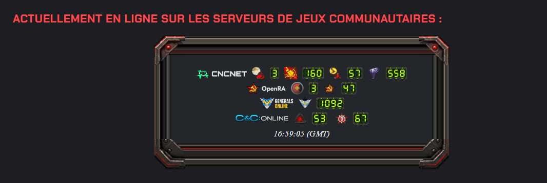 Module connectés sur les serveurs communataires